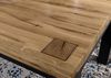Esstisch Wildeiche 200x100x76 natur geölt VILLANDERS #119 Bild 5