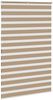 vidaXL Doppelrollo Sandbraun 140x200 cm Stoffbreite 135,9 cm Polyester 4014581 Bild 4