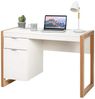 KOMFOTTEU Computertisch Schreibtisch, mit Schublade und Schrank Bild 5