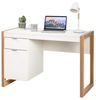 KOMFOTTEU Computertisch Schreibtisch, mit Schublade und Schrank Bild 4