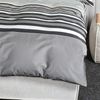 Janine Bettwäsche Palermo 31155 08 Grau Mako Satin 135 x 200 + 80 x 80 cm Bild 3