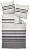 Janine Bettwäsche Palermo 31155 08 Grau Mako Satin 135 x 200 + 80 x 80 cm Bild 4