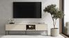 Selsey 'Bellezo' TV-Lowboard mit beleuchteter Glasvitrine 196 cm, Creme Bild 2