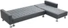 Vente-unique - WILLIS Sofa Stoff Grau - B 173 cm x H 79 cm x L 290 cm Bild 4