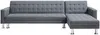 Vente-unique - WILLIS Sofa Stoff Grau - B 173 cm x H 79 cm x L 290 cm Bild 2