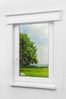Lysel Outlet - Verdunkelungsrollo Shiny Reinweiß, (B x H) 102.50cm x 175cm in weiß/reinweiß Bild 5