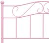 vidaXL Bettgestell Rosa Metall 120x200 cm [284539] Bild 5