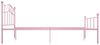 vidaXL Bettgestell Rosa Metall 120x200 cm [284539] Bild 4