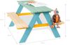 Pinolino 'Nicki' für 4 Kindersitzgarnitur, Massivholz bunt, 90 x 50 x 79 cm Bild 3