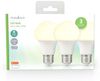 LED-Lampe E27 | A60 | 4.9 W | 470 lm | 2700 K | Warmweiss | Retro Style | Matte lampe | 3 Stück Bild 3
