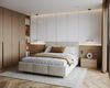 thematys Polsterbett Stauraumbett mit Bettkasten 90x200, 120x200, 140x200, 160x200, 180x200 (TOPSELLER - MADE IN EU - 4 Bezüge - CORD, OTTAWA, VELOURS - Optional mit Matratze bestellbar, mit großen gepolsterten Kopfteil, mit Bettkasten zum aufklappen),... Bild 2