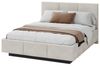 thematys Polsterbett Stauraumbett mit Bettkasten 90x200, 120x200, 140x200, 160x200, 180x200 (TOPSELLER - MADE IN EU - 4 Bezüge - CORD, OTTAWA, VELOURS - Optional mit Matratze bestellbar, mit großen gepolsterten Kopfteil, mit Bettkasten zum aufklappen),... Bild 4