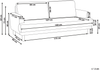 3-Sitzer Sofa Bouclé Weiß TUVE Bild 2
