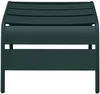 Vente-unique - MIRMANDE Gartensitzgruppe Metall Grün - B 61,5 cm x H 33 cm x L 50 cm Bild 2