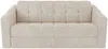 Vente-unique - DARIELO Sofa Stoff Beige - B 223 cm95 cm x H 90 cm x L 210 cm Bild 3