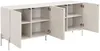 Vente-unique - ZELINARO Sideboard Holz, Platte Beige - B 40 cm x H 75 cm x L 180 cm Bild 4
