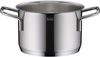 Silit Topf-Set Extra Cook Induktion, Kochgeschirr-Set mit Glasdeckel, Innenskalierung, Edelstahl 18/10 (Set, 7-tlg, 3x Kochtöpfe 16/20/24 cm mit Deckel, 1x Stielkasserolle 16 cm), SiliTherm Universalboden, breiter Schüttrand, spülmaschinengeeignet Bild 4