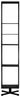 Standregal Jiske - Metal Black Bild 5