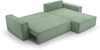 AX LIVING Cord Couch L Form – Cedria Wohnlandschaft 287 cm Salbeigrün Bild 3