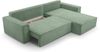 AX LIVING Cord Couch L Form – Cedria Wohnlandschaft 287 cm Salbeigrün Bild 4