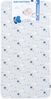 Kikkaboo Babybett Matratze Fantasia Stars 120 x 60 x 9 cm, Bezug aus Baumwolle grau Bild 3
