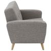 Sofa 2-Sitzer Kazdoia Flachgewebe grau Bild 3