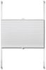 vidaXL Verdunklungsplissee 60×125 cm Weiß 240594 Bild 4
