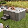 HOME DELUXE Outdoor-Whirlpool 'Beach', mit Treppe & Thermoabdeckung Bild 3
