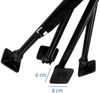 yourGEAR Campingstuhl your GEAR Campinghocker Sesto Vierbein Hocker große Sitzfläche 120kg Bild 4