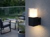 Smartwares OOL-50015 Schwarze Außenwandleuchte – Nachhaltige LED – Aluminiumgehäuse Bild 1
