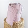 Loolay Bettnestchen 2026 TREND Muster Babybett BETTUMRANDUNG 420, 360, 210, 180 x 30cm, (Neugeborene Baby Erstausstattung PREMIUM Geschenk HASE, ROSE, IGEL, HERZ, Bärchen, Babybett Umrandung Kopfschutz Nestchen Babynest für Mädchen und Junge), 100% Eur... Bild 4