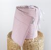 Loolay Bettnestchen 2026 TREND Muster Babybett BETTUMRANDUNG 420, 360, 210, 180 x 30cm, (Neugeborene Baby Erstausstattung PREMIUM Geschenk HASE, ROSE, IGEL, HERZ, Bärchen, Babybett Umrandung Kopfschutz Nestchen Babynest für Mädchen und Junge), 100% Eur... Bild 5