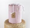 Loolay Bettnestchen 2026 TREND Muster Babybett BETTUMRANDUNG 420, 360, 210, 180 x 30cm, (Neugeborene Baby Erstausstattung PREMIUM Geschenk HASE, ROSE, IGEL, HERZ, Bärchen, Babybett Umrandung Kopfschutz Nestchen Babynest für Mädchen und Junge), 100% Eur... Bild 3