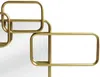 Vente-unique - OMAYA Spiegel Metall Gold - B 3,5 cm x H 85 cm x L 45 cm Bild 2