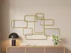 Vente-unique - OMAYA Spiegel Metall Gold - B 3,5 cm x H 85 cm x L 45 cm Bild 4