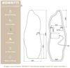 WDWRITTI Spiegel groß für Friseurladen Hotel Garderobe & Flur Schlafzimmer Wohnzimmer (Wandspiegel mit LED Beleuchtung, 1-St, 165x60, 145x60, 165x65, 150x50), 3Lichtfarben, Dimmbar, Memory-Funktion Bild 4