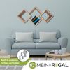 Mein-Regal Connect Vertikal versetztes Wandregal Dekoregal Natur Bild 2
