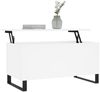 vidaXL Couchtisch Weiß 90x44,5x45 cm Holzwerkstoff 830980 Bild 3