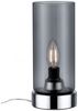 Paulmann No. 77056 Tischleuchte Pinja mit Touchschalter 1-flammig chrom rauchglas Bild 2