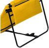 Spetebo Strandmatte 2er Set klappbar mit Verstellbarer Lehne - gelb - Liegematte faltbar 145x48 cm mit Kopfkissen - Gartenliege Strandliege Sonnenmatte für Garten Camping Picknick Reise Urlaub Bild 3