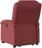 vidaXL Relaxsessel mit Aufstehhilfe Weinrot Kunstleder 3204230 Bild 5