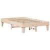 vidaXL Massivholzbett ohne Matratze 135x190 cm Kiefernholz 855370 Bild 3
