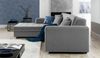 ELTAP 'Sorento', Ecksofa, Eckcouch, Beige / Braun, 78 x 194 x 296 cm, Links Bild 4