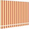 vidaXL Markisenersatzstoff Mehrfarbig 2,5 x 2 m Polyester 42000484 Bild 4