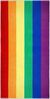 Lashuma Badetuch Regenbogen, Frottee (1-St), gestreiftes Strandtuch Frottee bunt 90x180 cm Bild 2