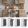 Unterschrank R-Line Anthrazit Hochglanz 40 cm mit Schublade, ohne Arbeitsplatte Vicco Bild 2