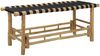 vidaXL Gartenbank 110 x 38 x 40 cm Bambus Natur Rechtwinklig 42028074 Bild 2