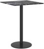 vidaXL Tischplatte Schwarz 30x30 cm 6 mm Hartglas in Marmoroptik 322268 Bild 4