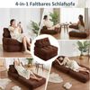 LITBIRD Schlafsofa faltbar, 4-in-1 Multifunktionssofa, Sitzsack-Sofa, Relaxsessel, 1 Teile, Spielsofa & Gästebett für kleine Räume Bild 4