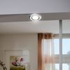 5er Set LED Einbaustrahler, Chrom, rund Bild 3